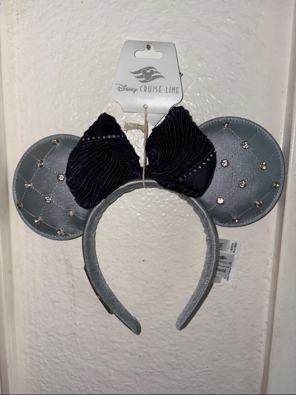 Disney Cruise Line Loungefly “Wish” Maiden Voyage Minnie Ear Headband